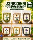 6 × 250g Seeds Combo