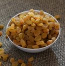 Yellow raisins